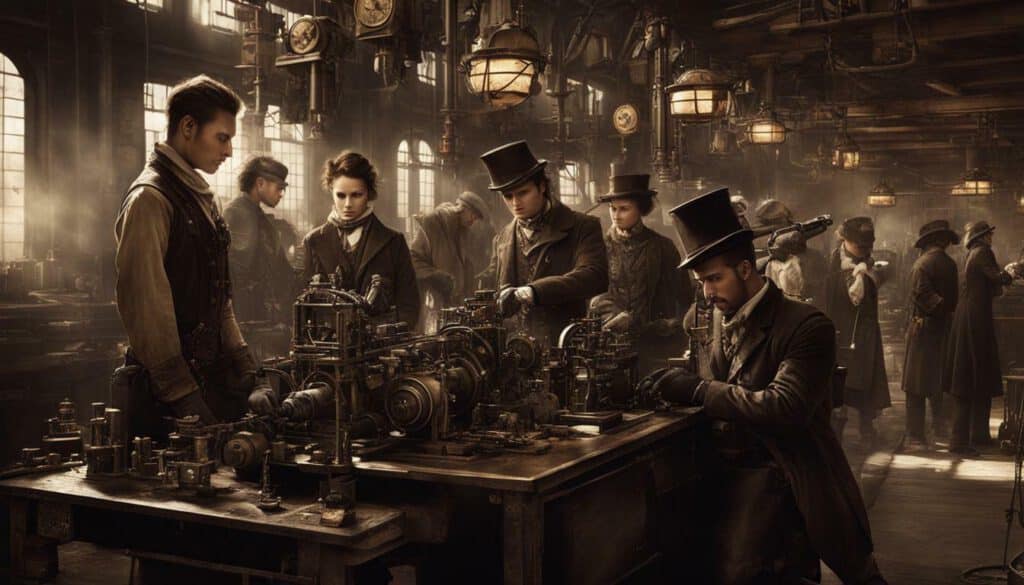 Steampunk Geschichte